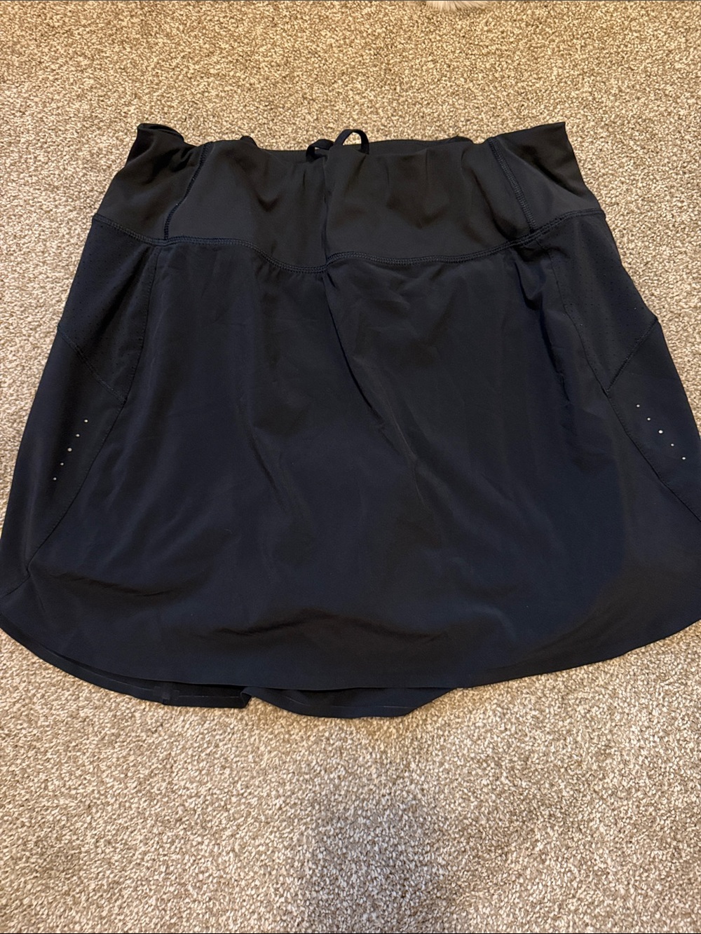 Athleta Black Run With It 16” Skort